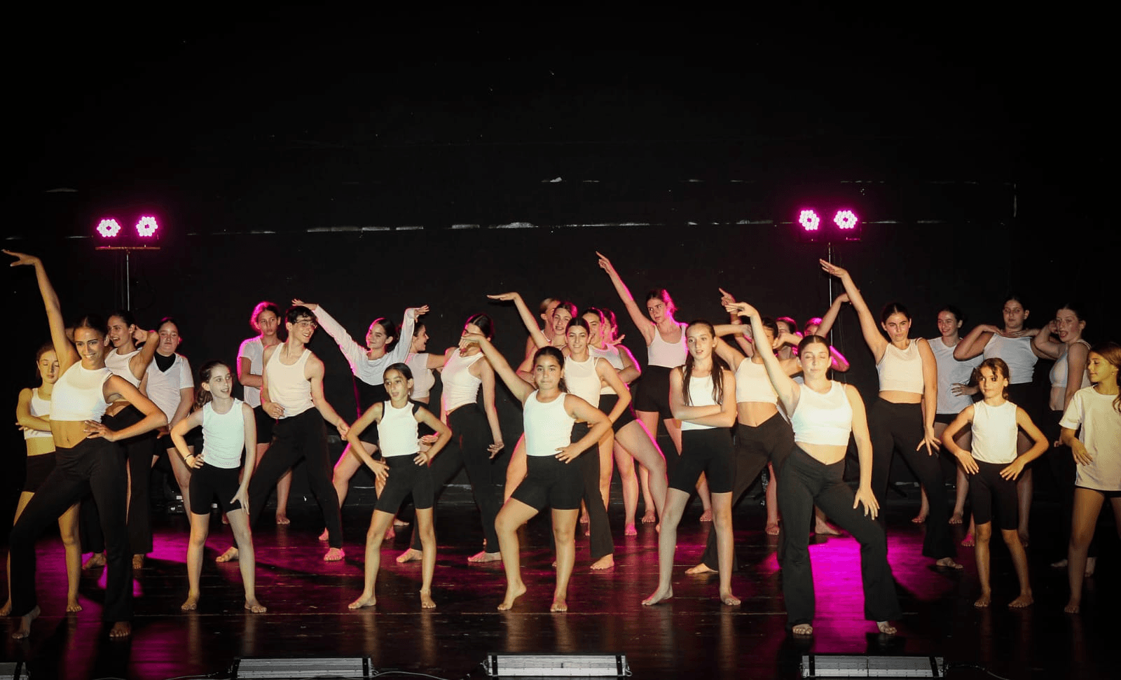 Group performance at end of year show